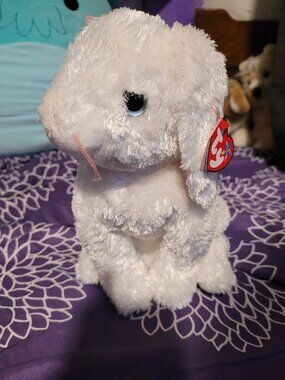 TY retired beanie babu bunny "spring"